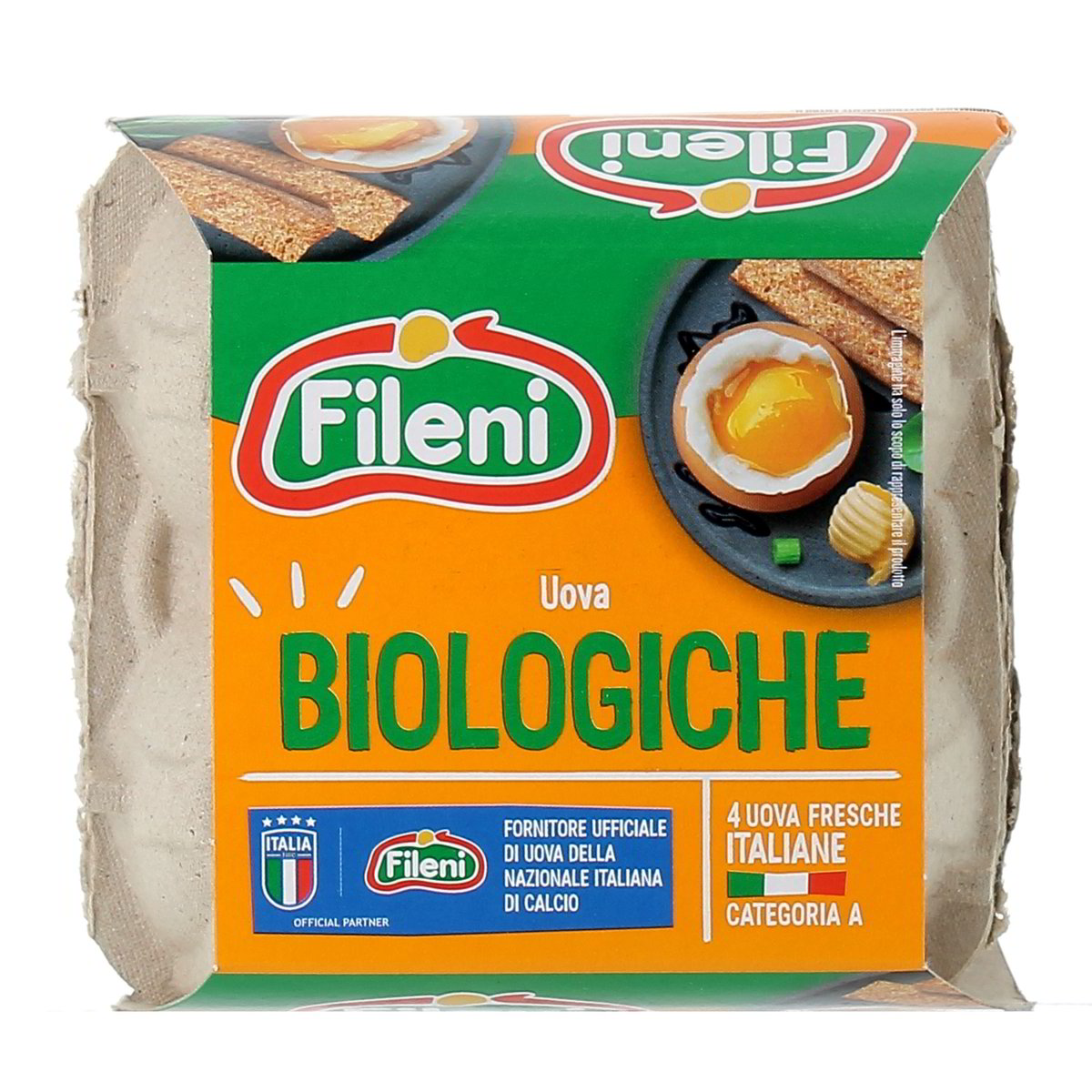 Fileni Uova 100% Italiane Bio 4 uova