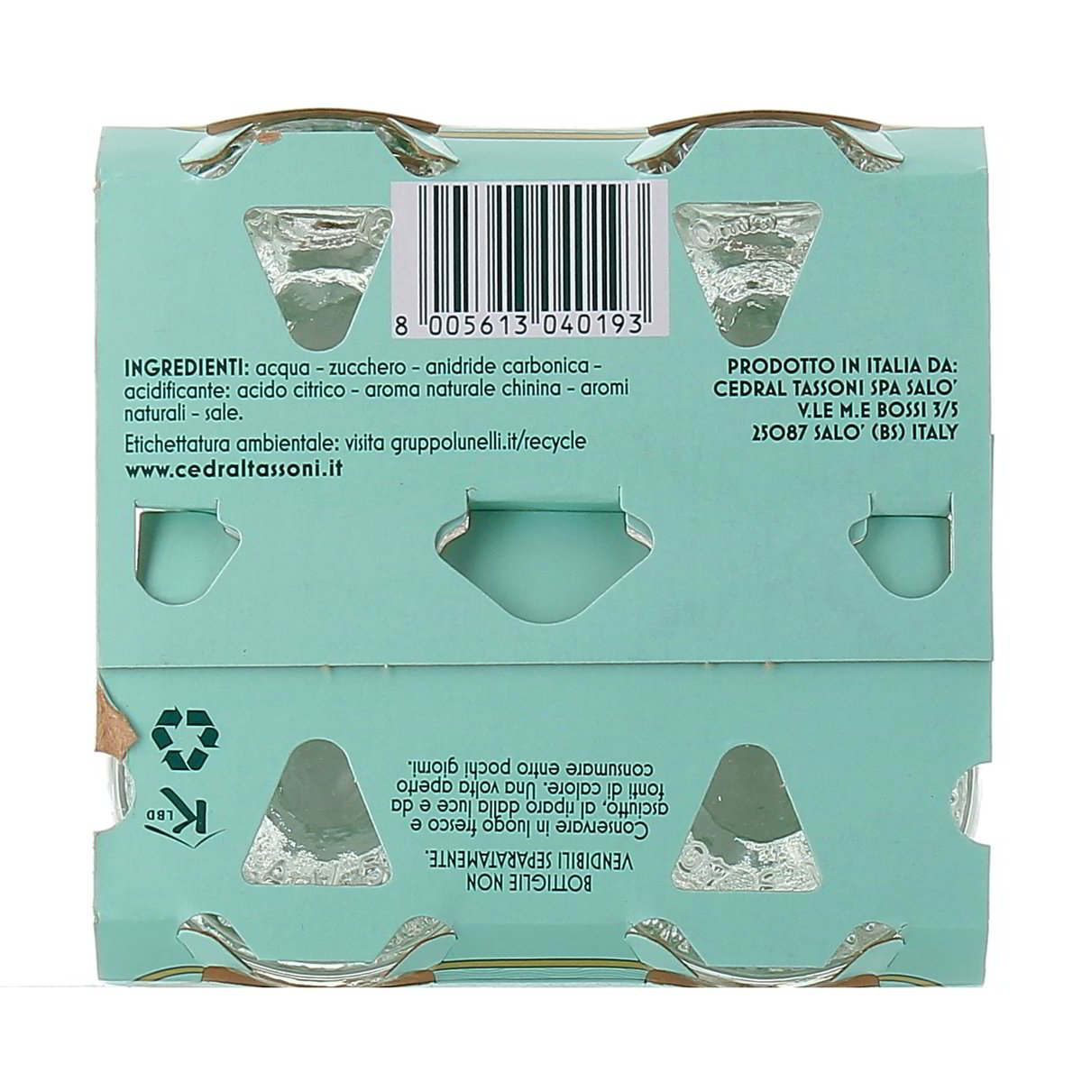 Tassoni Tonica Superfine 4x180 ml — immagine 3