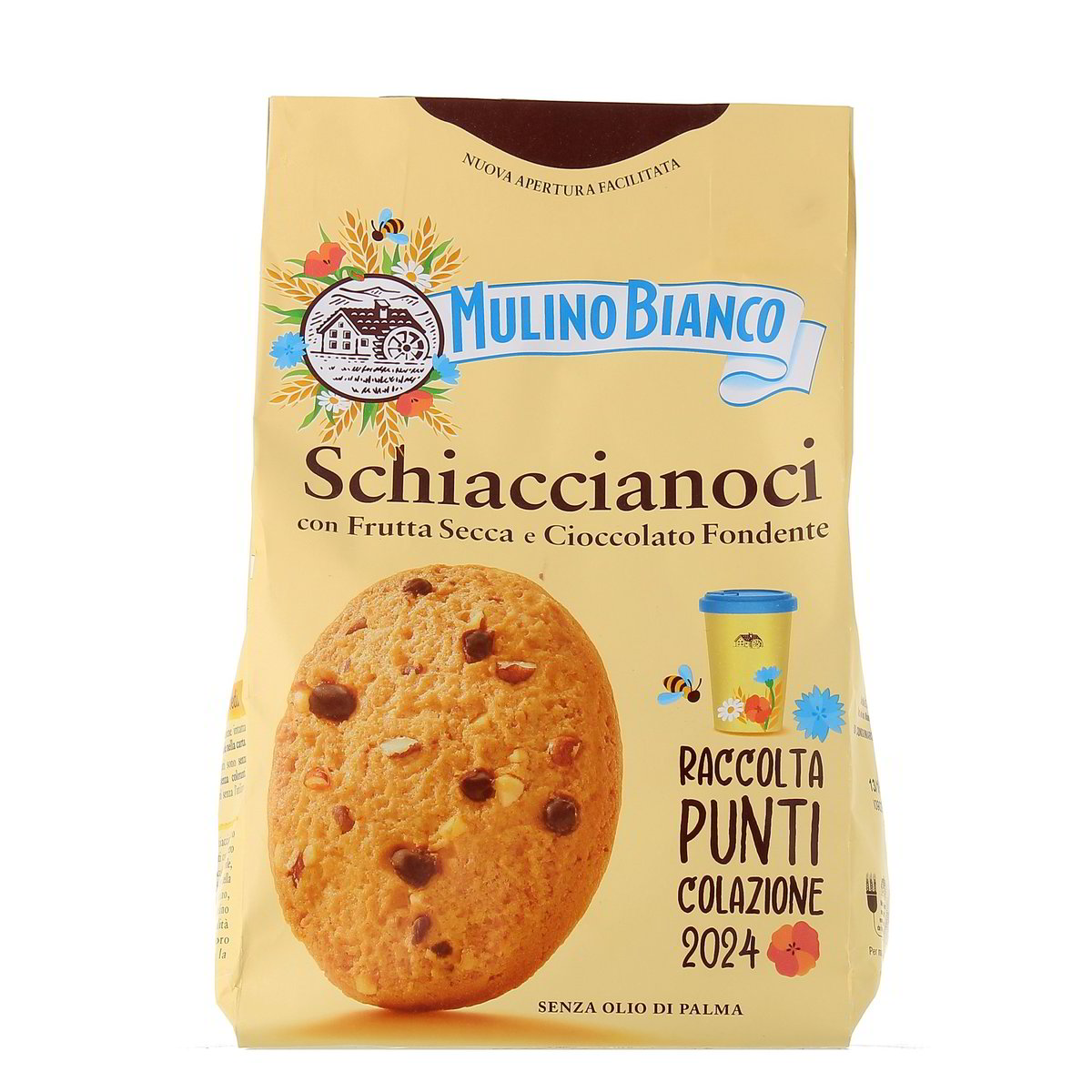 Mulino Bianco Schiaccianocci Con Frutta Secca E Cioccolato Fondente 300 g