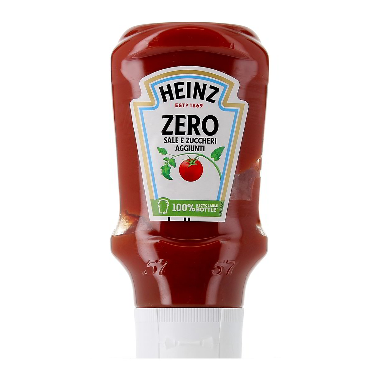 Heinz Top Down Ketchup Zero Sale E Zuccheri Aggiunti 425 g