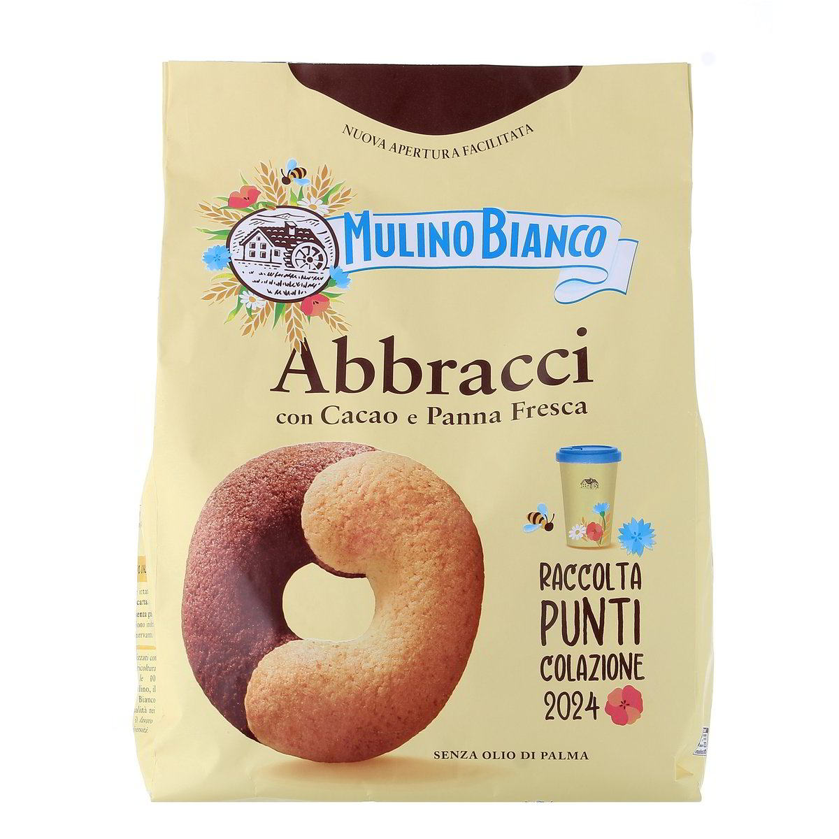 Mulino Bianco Abbracci Con Cacao E Panna Fresca 700 g