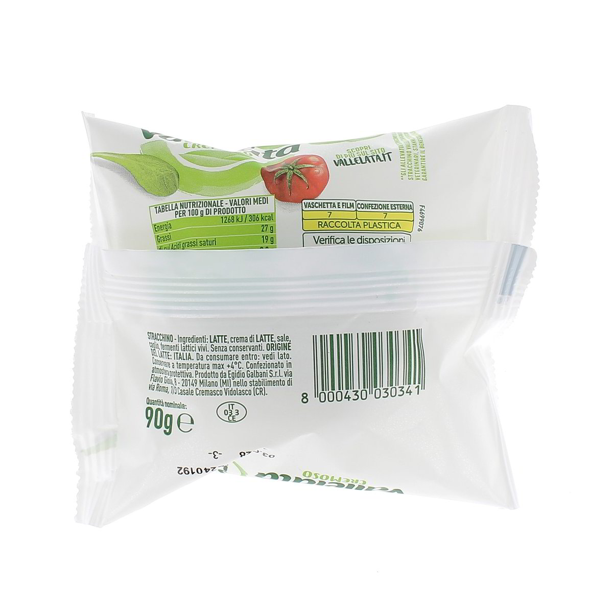 Vallelata Stracchino Cremoso 90 g — immagine 3
