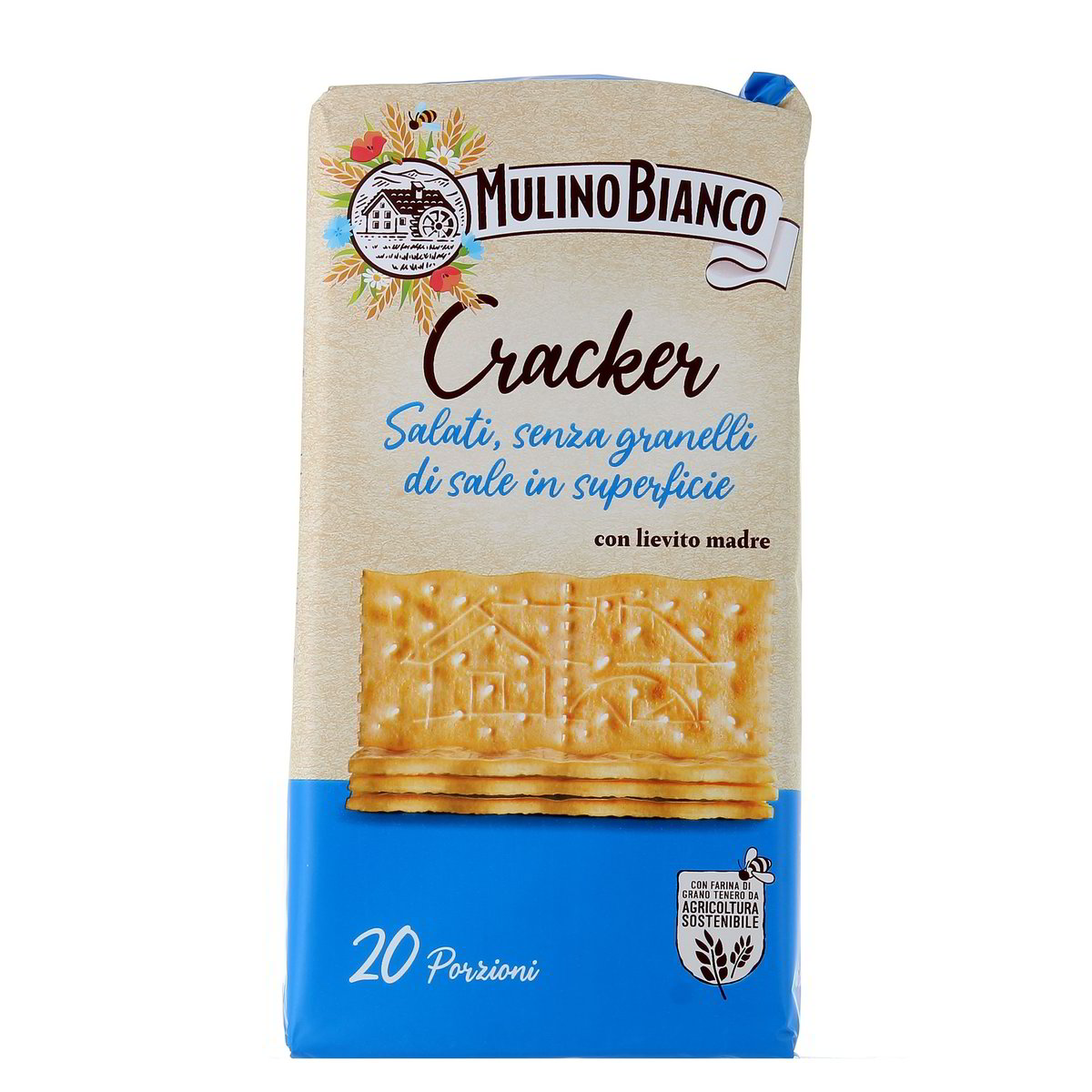 Mulino Bianco Crackers Salati Senza Granelli Sale In Superficie 500 g