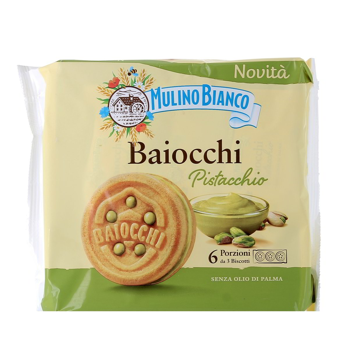 Mulino Bianco BAIOCCHI PISTACCHIO x6 168 g