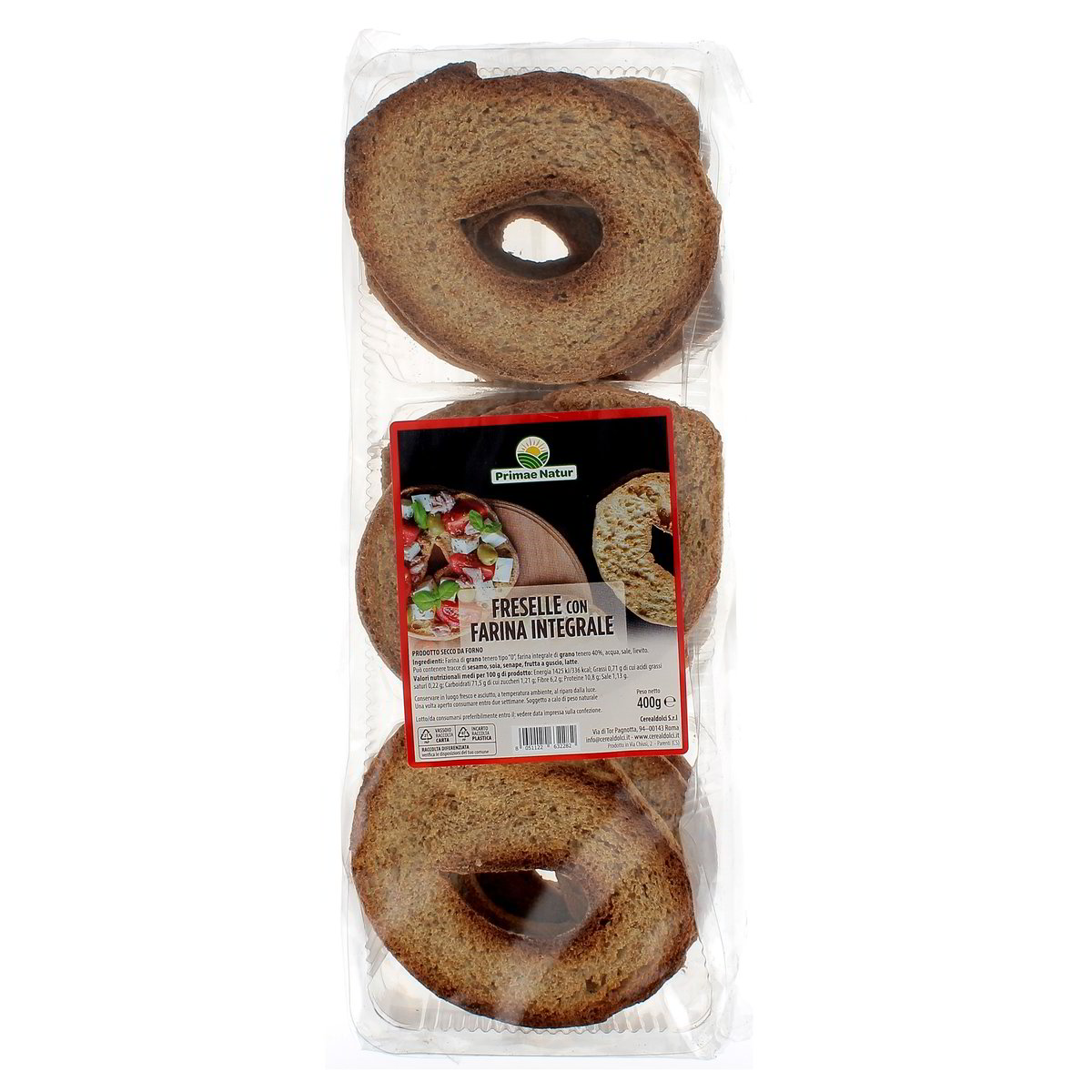 Primae Natur Freselle Con Farina Integrale 400 g