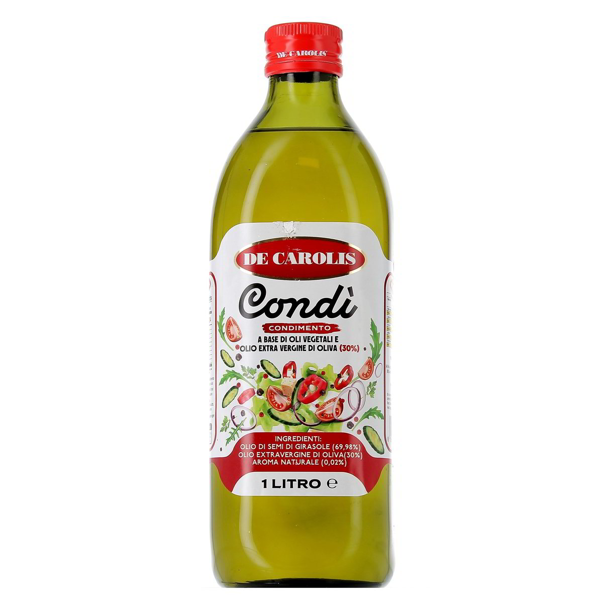 DE Carolis Condi Condimento A Base Di Oli Vegetali E Olio Extra Vergine Di Oliva (30%) 1 l