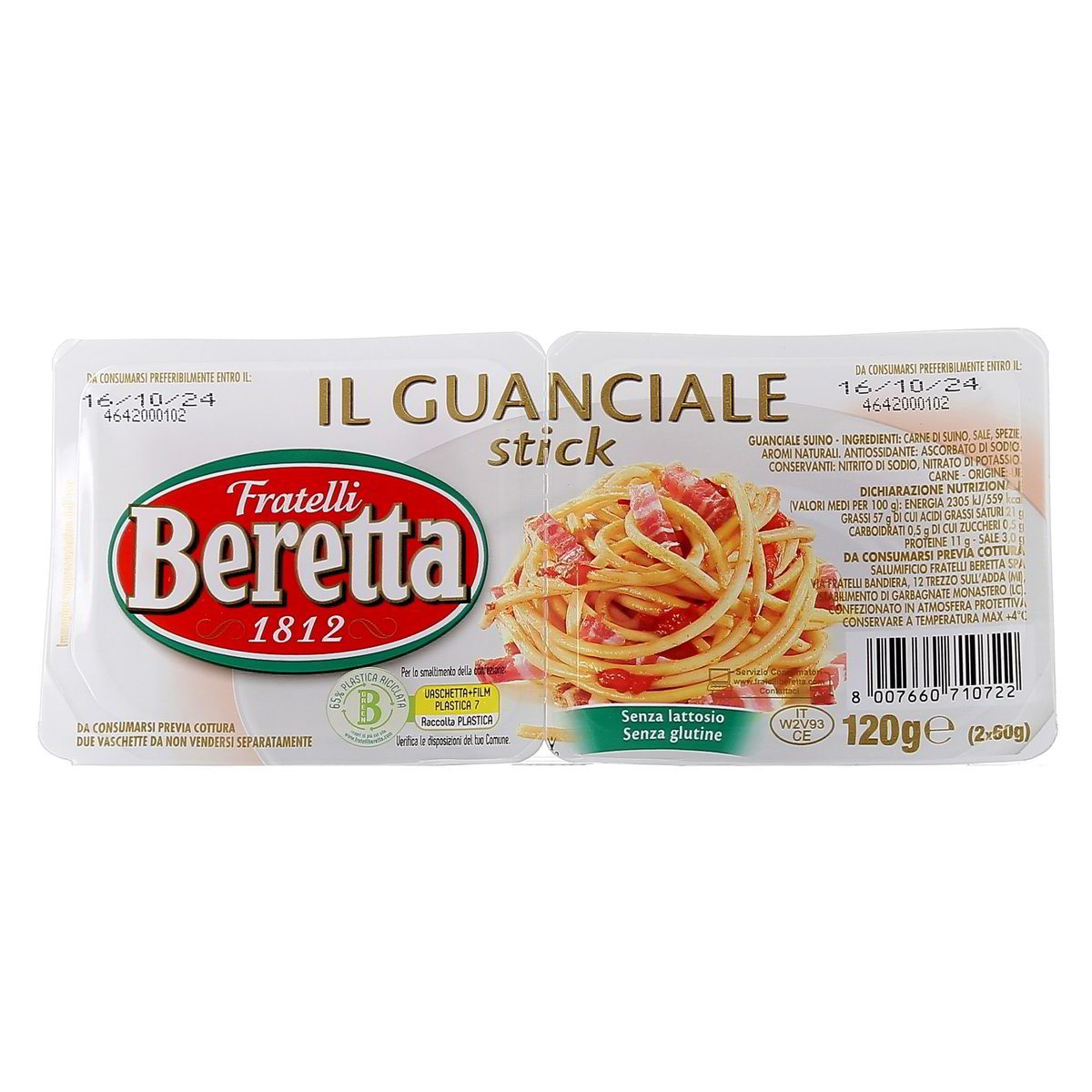 Beretta Il Guanciale Stick 120 g
