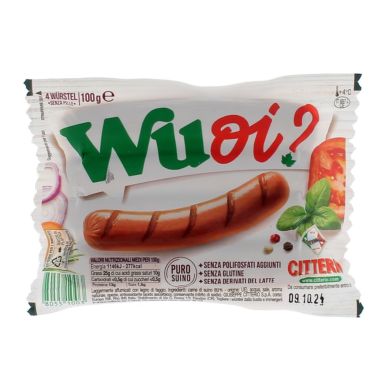 Citterio Woui 4 Würstel 100 g