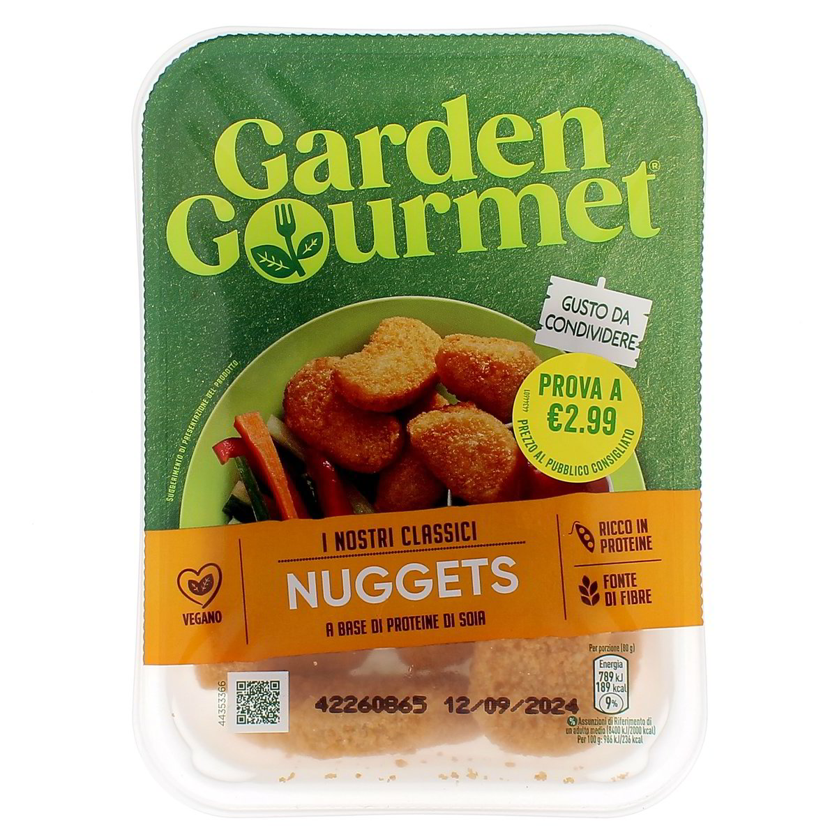 Garden Gourmet Nuggets Di Soia Vegetali 200 g