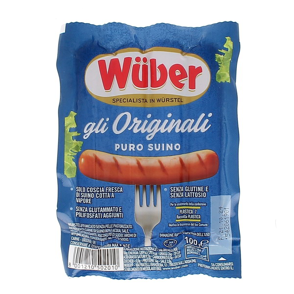 Wüber Di Puro Suino 100 g