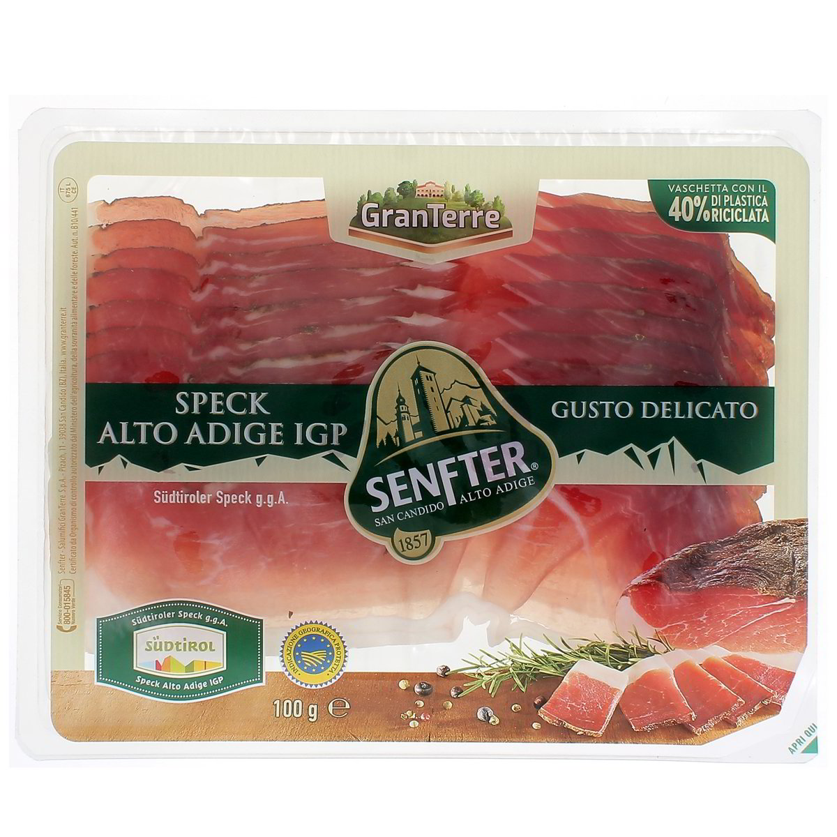 Senfter Speck Alto Adige Igp 100 g