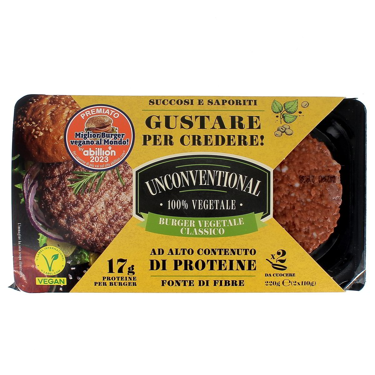 Unconventional Burger Vegetale Classico 2x110 g