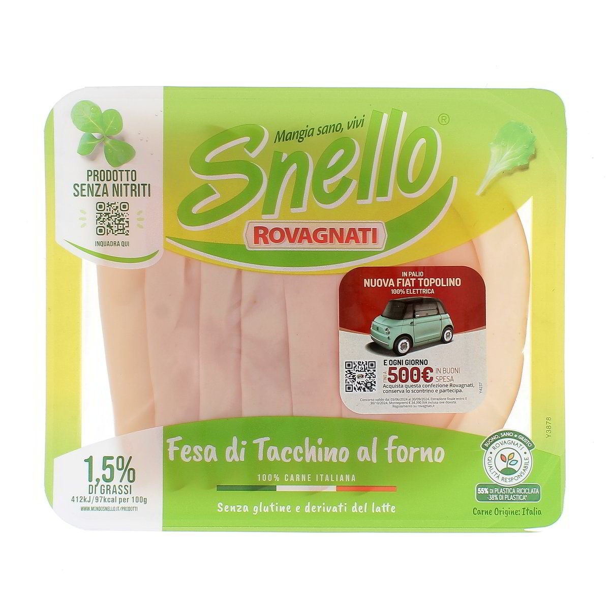 Rovagnati Snello Fesa Di Tacchino 100 g