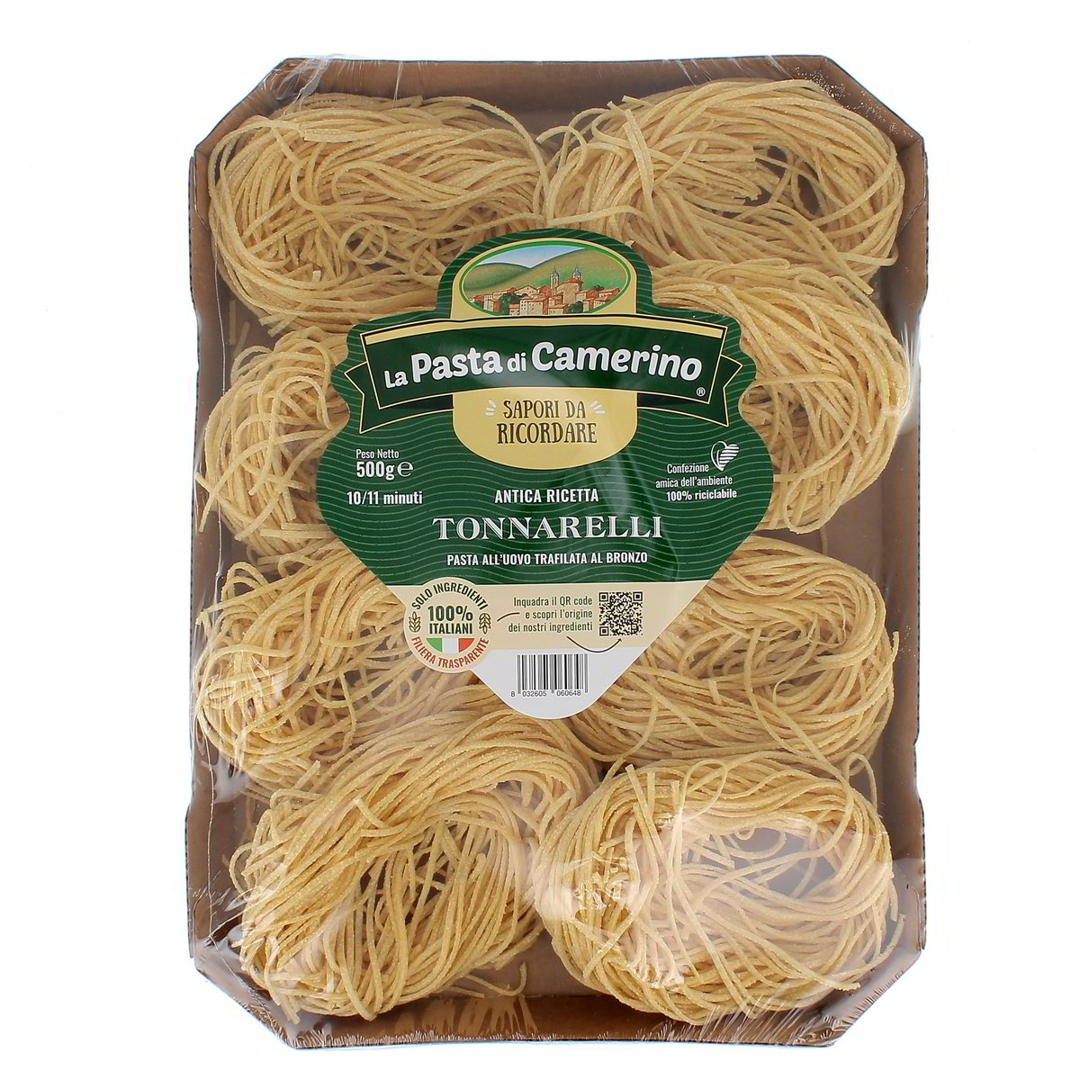 Pasta di Camerino Tonnarelli All'uovo Trafilati Al Bronzo 500 g