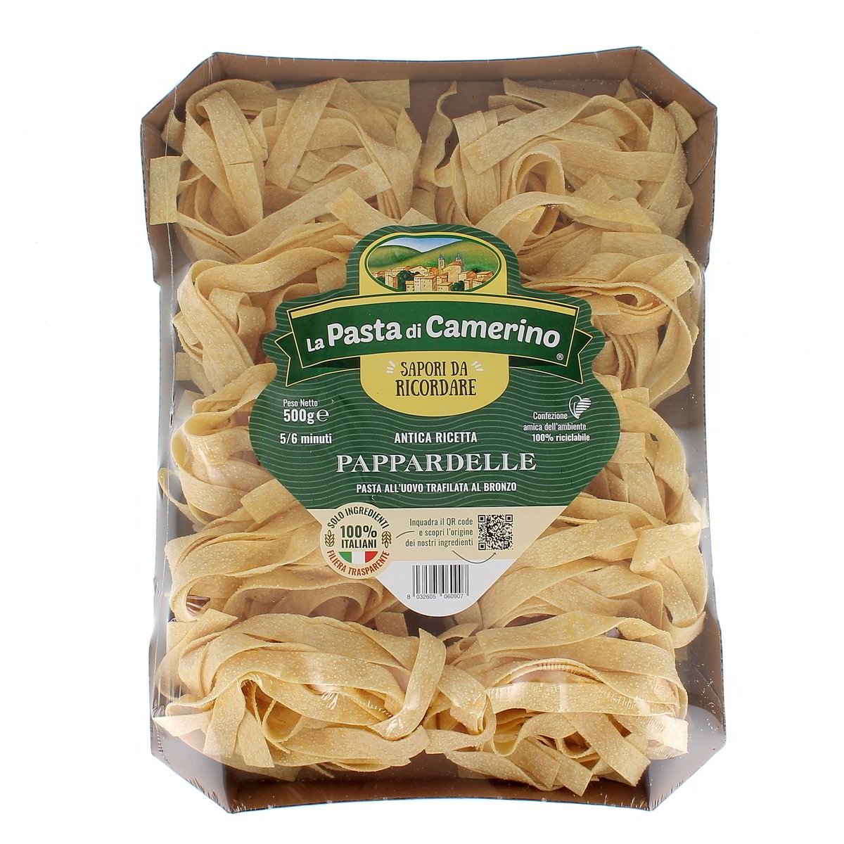 Pasta di Camerino Pappardelle All'uovo Trafilate Al Bronzo 500 g