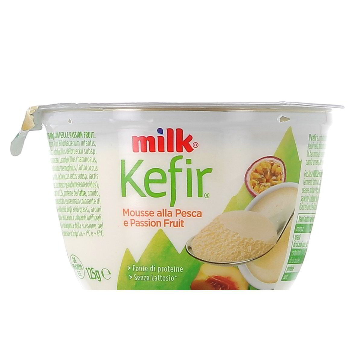 Milk Kefir Mousse Alla Pesca E Passion Fruit 125 g