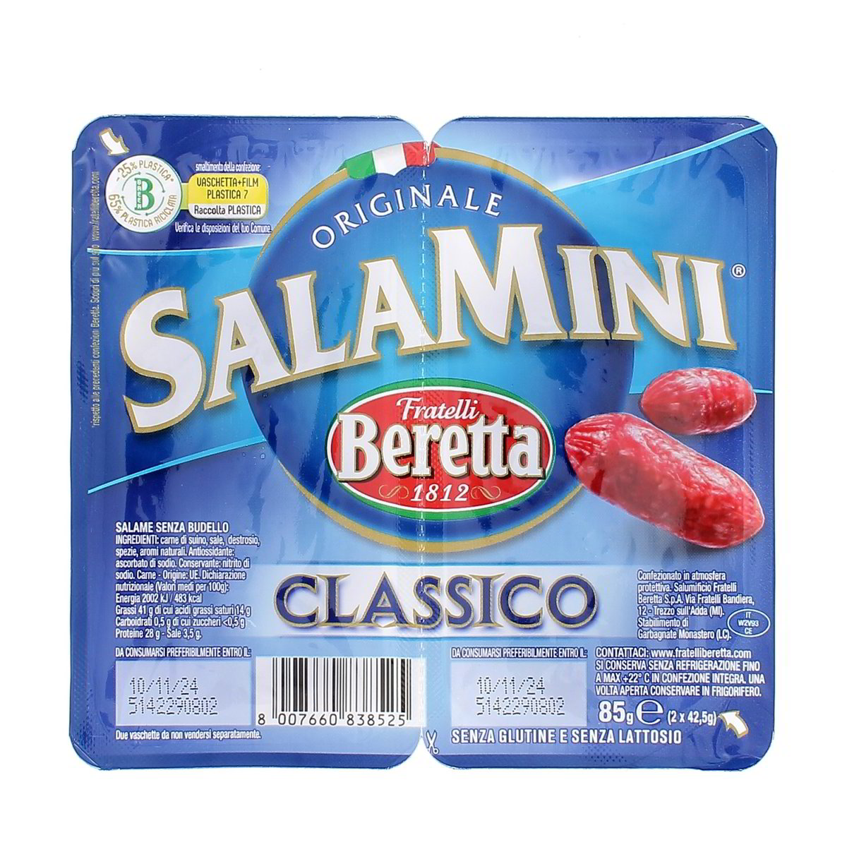Beretta Salamini Classici 85 g