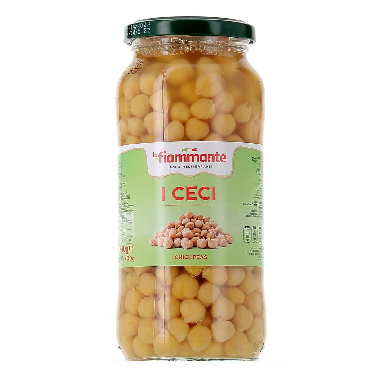 LA Fiammante I Ceci 540 g - sgocciolato 400 g