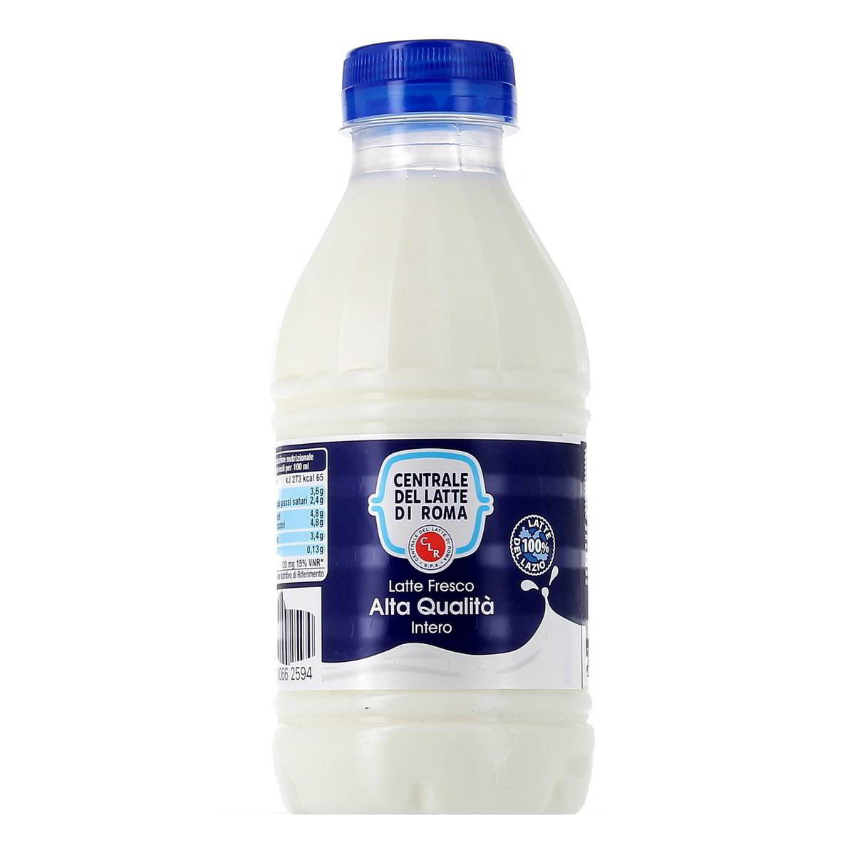 Centrale del Latte di Roma Latte Fresco Alta Qualità Intero 500 ml Conservare in frigorifero
