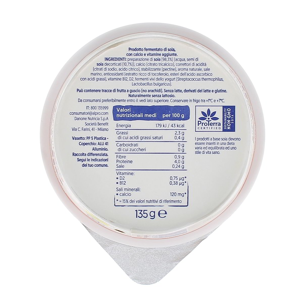 Alpro Soya Naturale 135 g — immagine 3