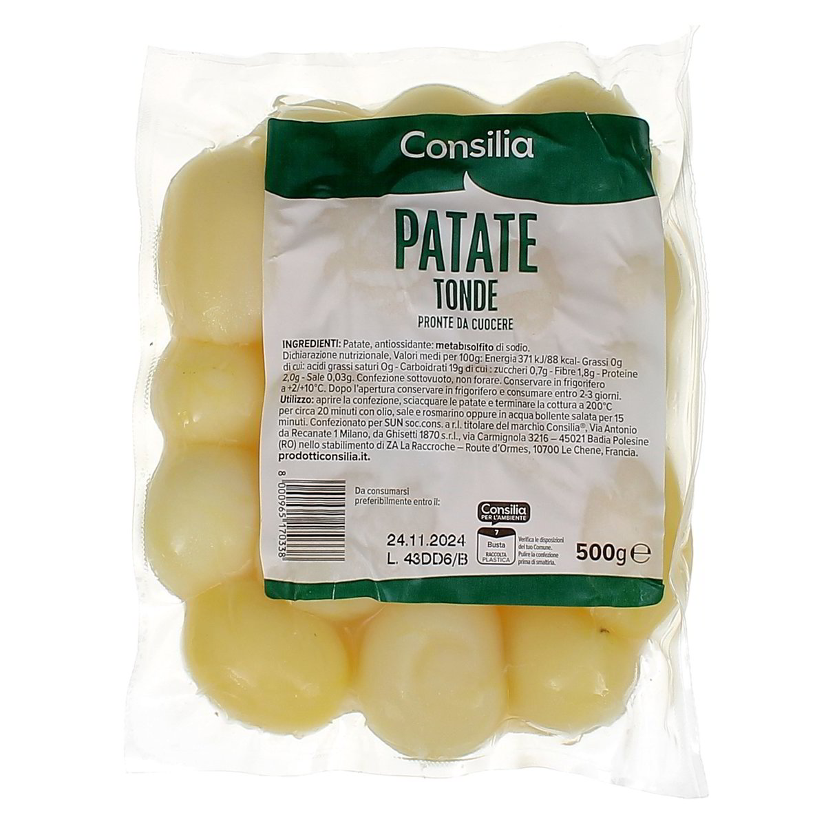 Consilia Patate Tonde 500 g