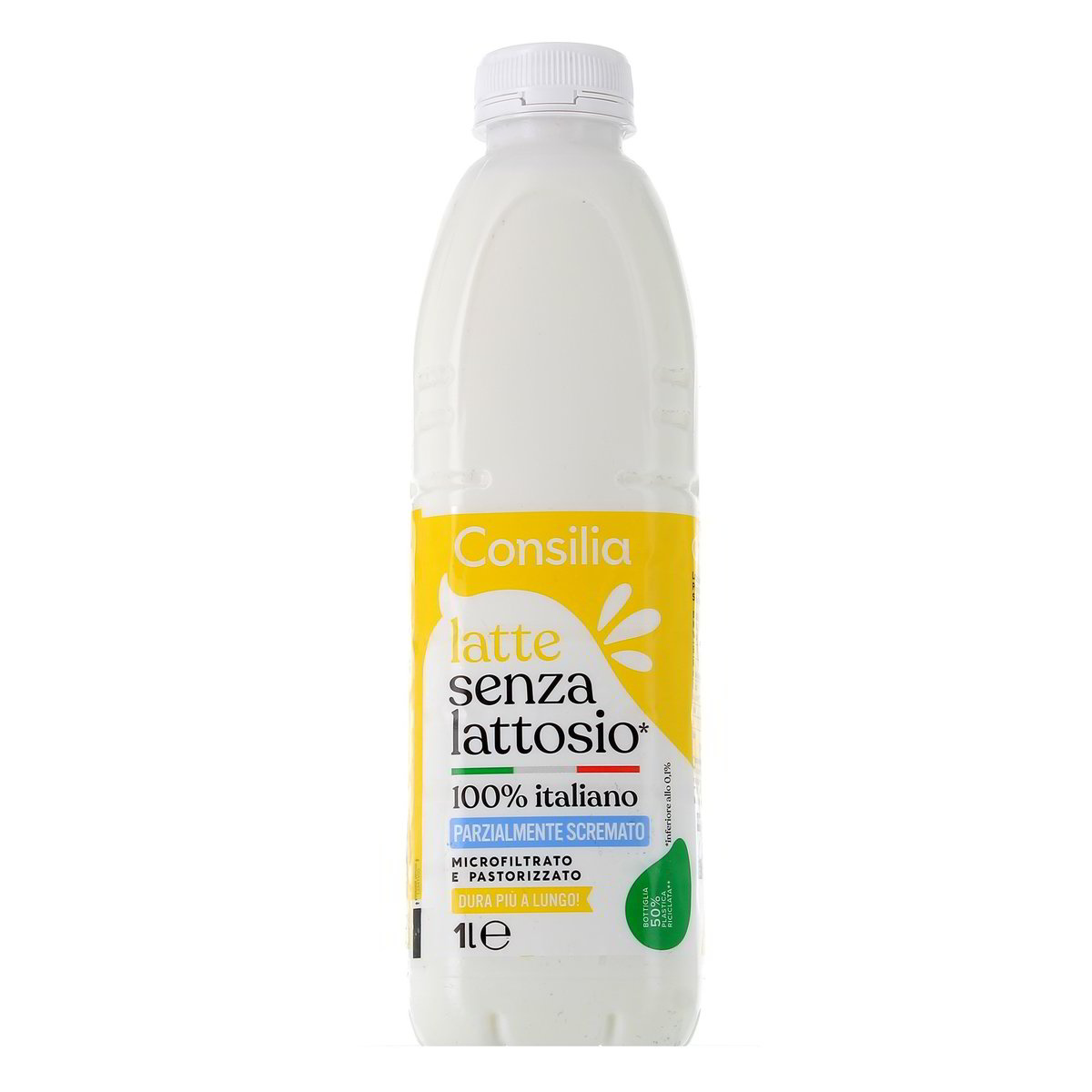 Consilia Latte Microfiltrato Parzialmente Scremato Senza Lattosio 1 l Conservare in frigorifero