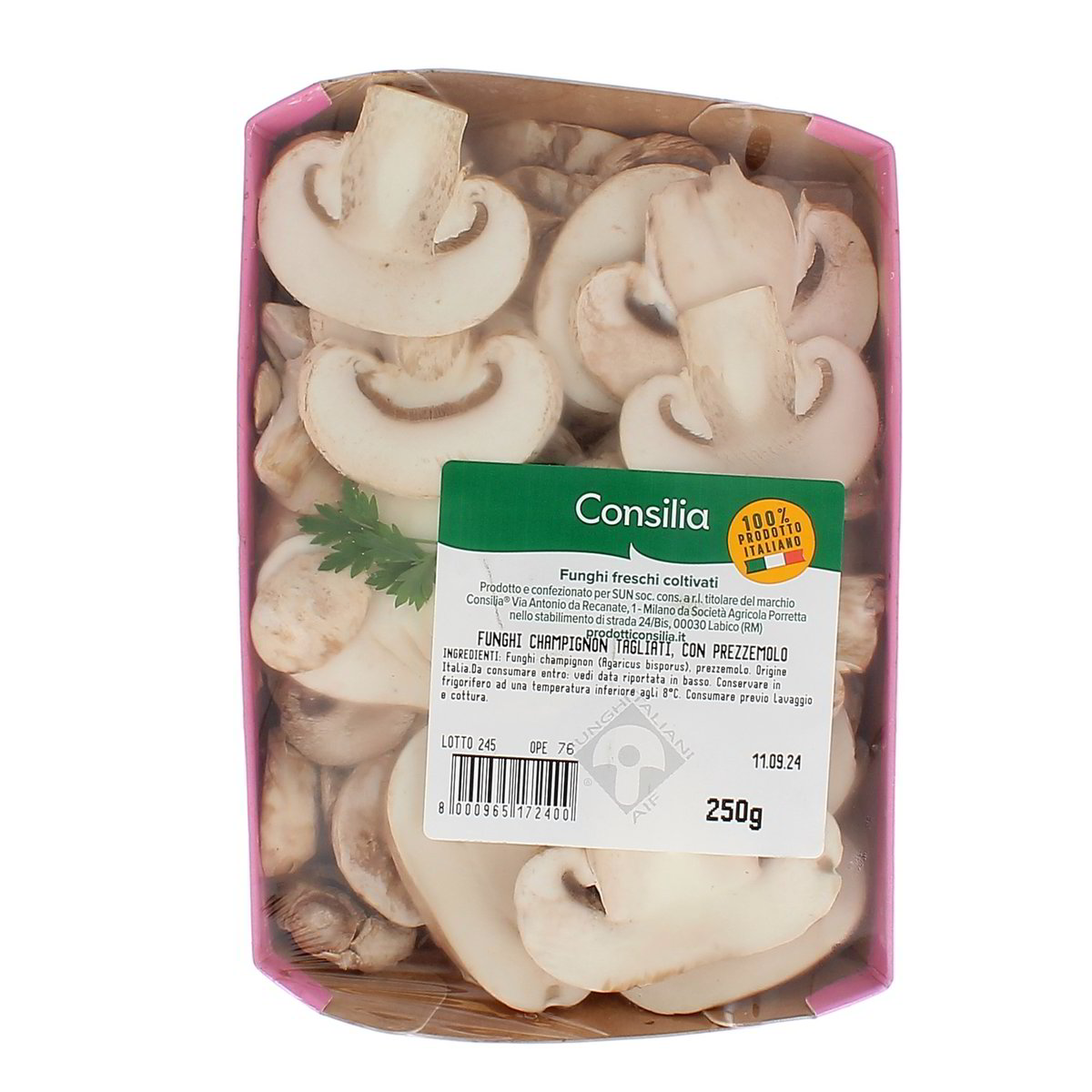 Consilia Funghi Champignon Tagliati 250 g