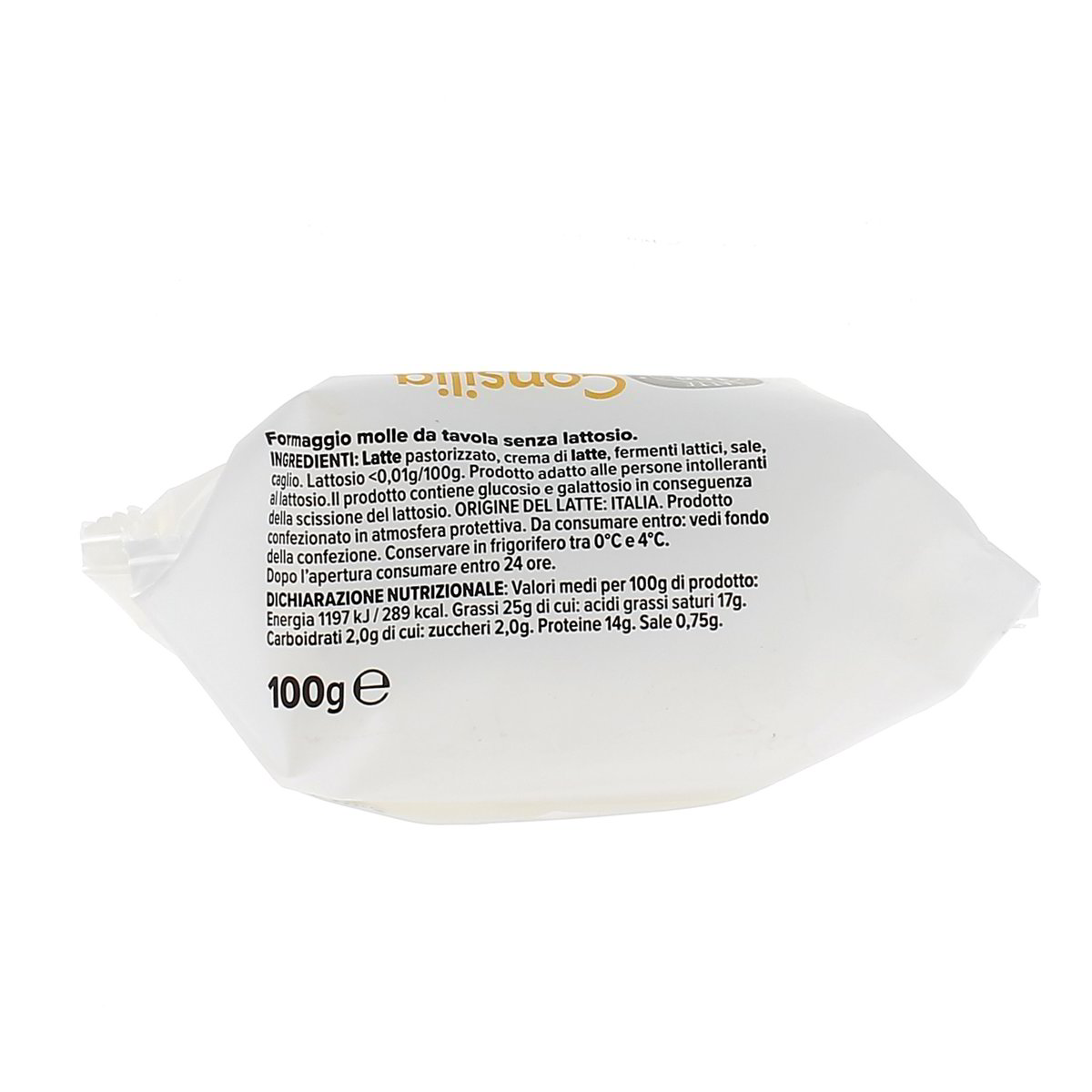 Consilia Stracchino Senza Lattosio 100 g — immagine 3