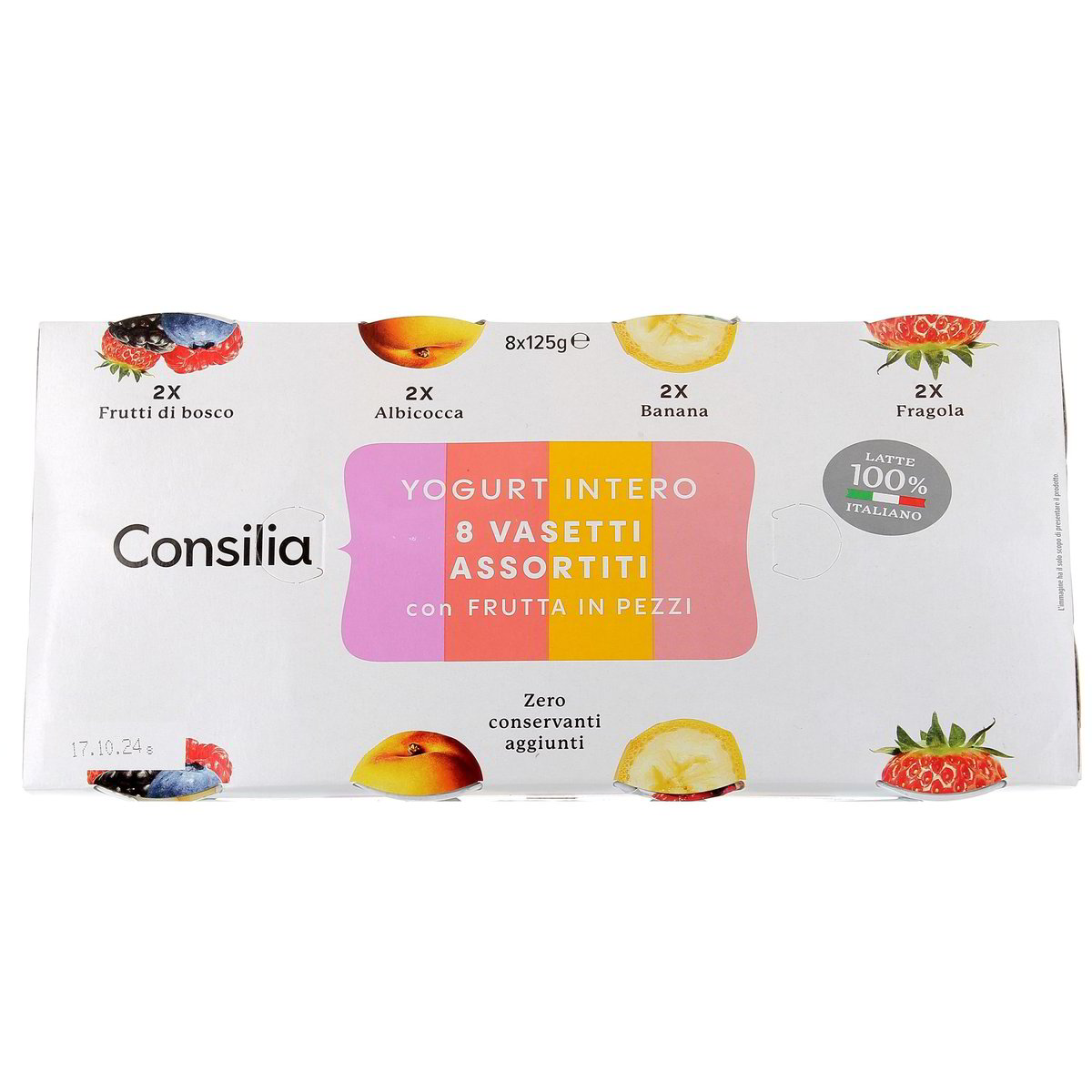Consilia Yogurt Intero Gusti Assortiti 8x125 g