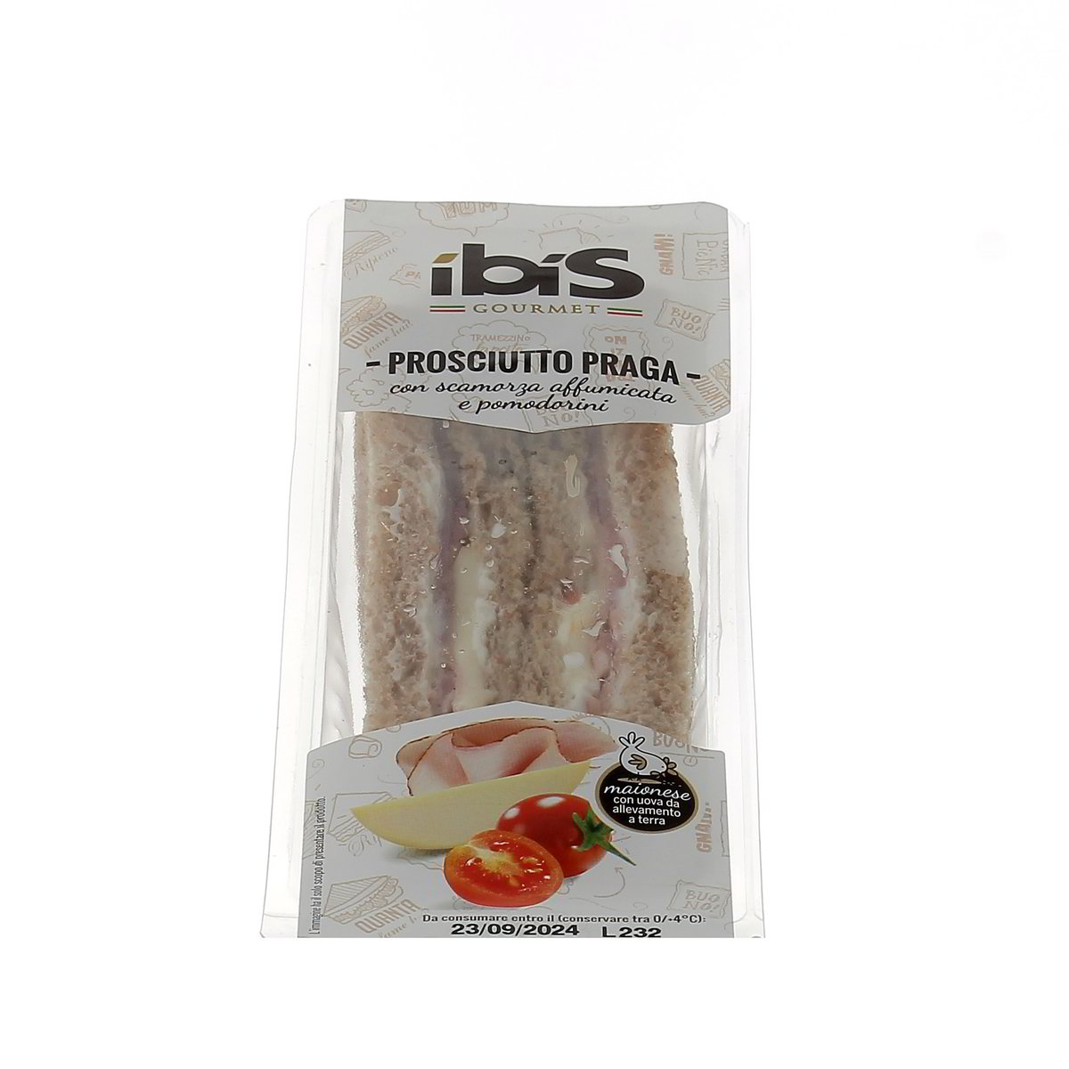 Ibis Tramezzino Prosciutto Di Praga Scamorza Affumicata E Pomodorini 170 g