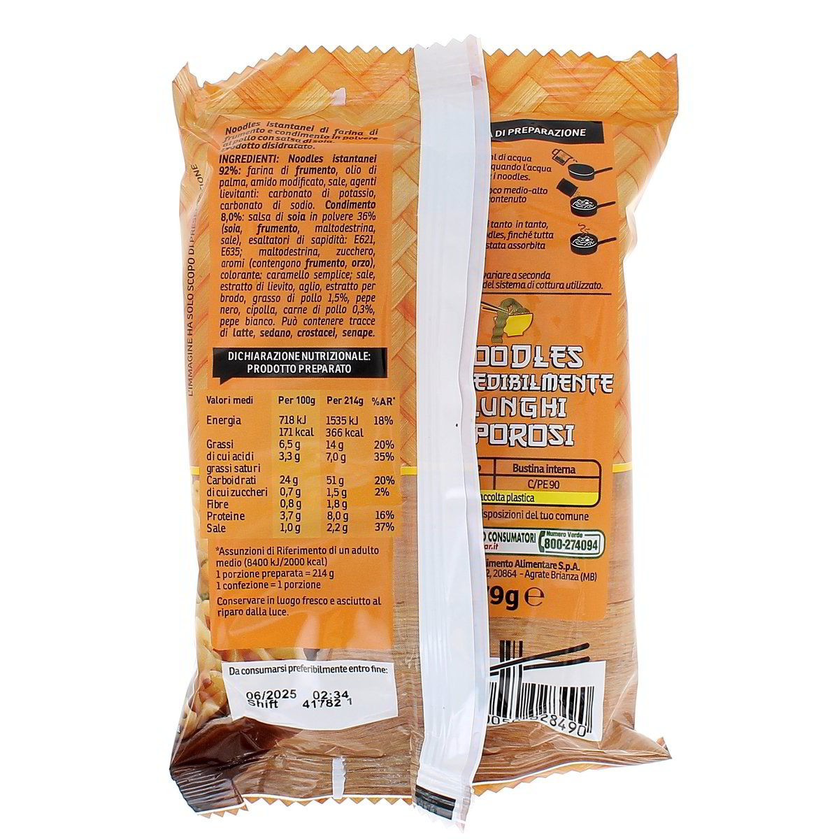 Saikebon Noodles Pollo 79 g — immagine 3