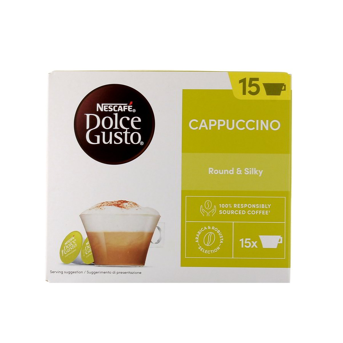 Nescafé Dolce Gusto Cappuccino Capsule Compatibili 15 pezzi