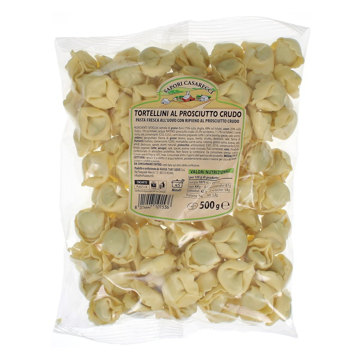 Sapori Casarecci Tortellini Al Prosciutto Crudo 500 g