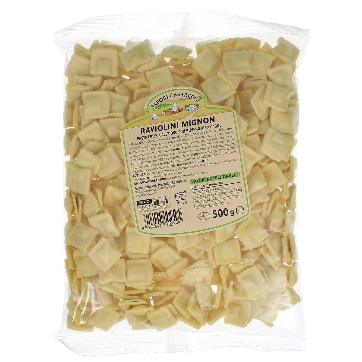 Sapori Casarecci Raviolini Mignon 500 g
