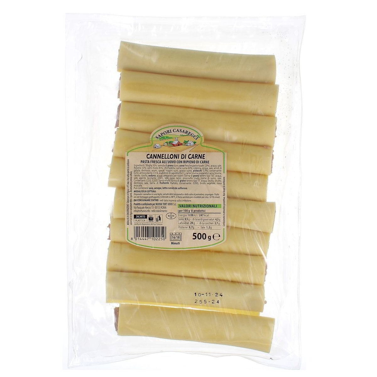 Sapori Casarecci Cannelloni Di Carne 500 g