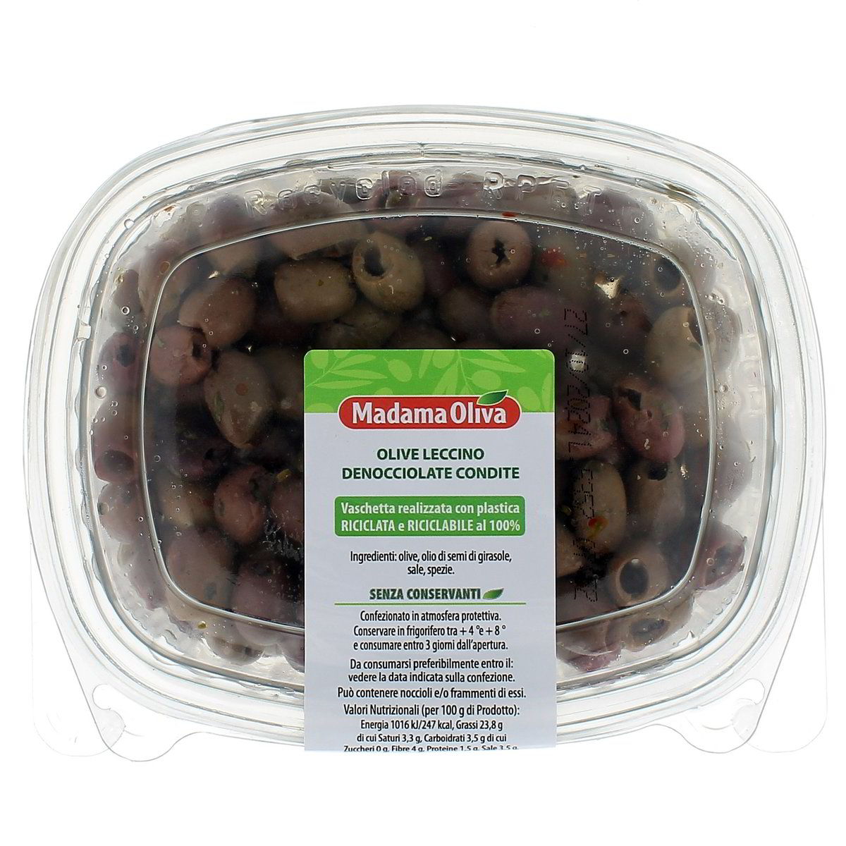 Madama Oliva Olive Leccino Denocciolate Condite 200 g