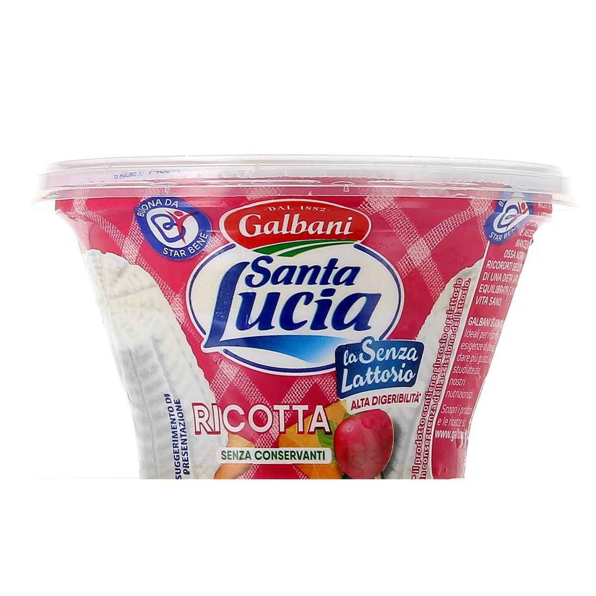 Galbani Santa Lucia Ricotta Senza Lattosio 230 g
