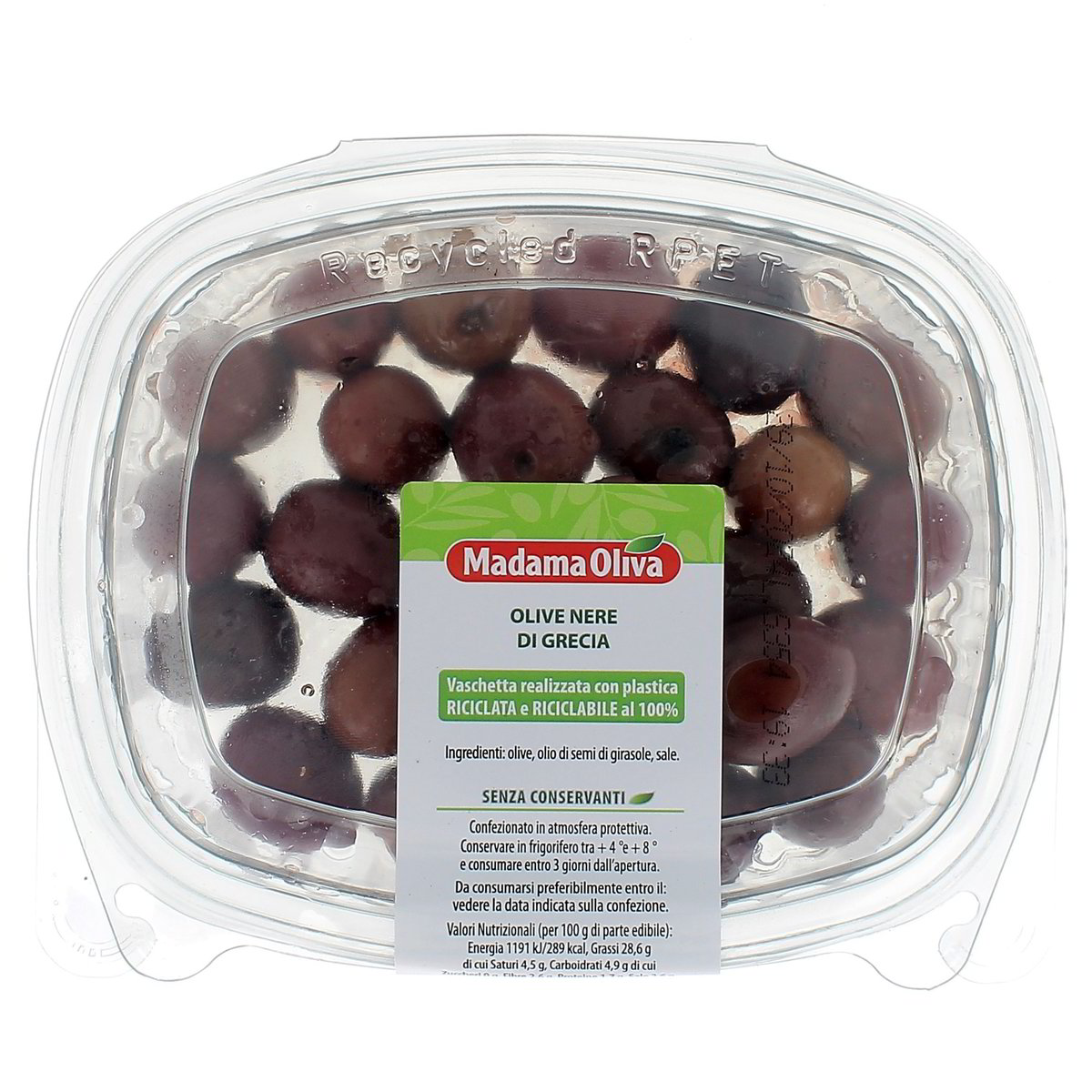 Madama Oliva Olive Nere Grecia 200 g
