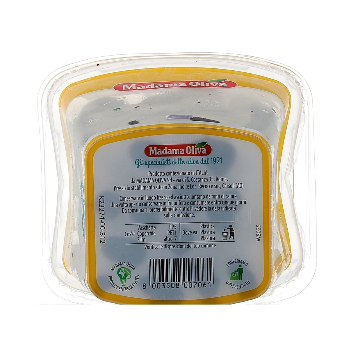 Madama Oliva Olive Nere Al Forno 250 g — immagine 3
