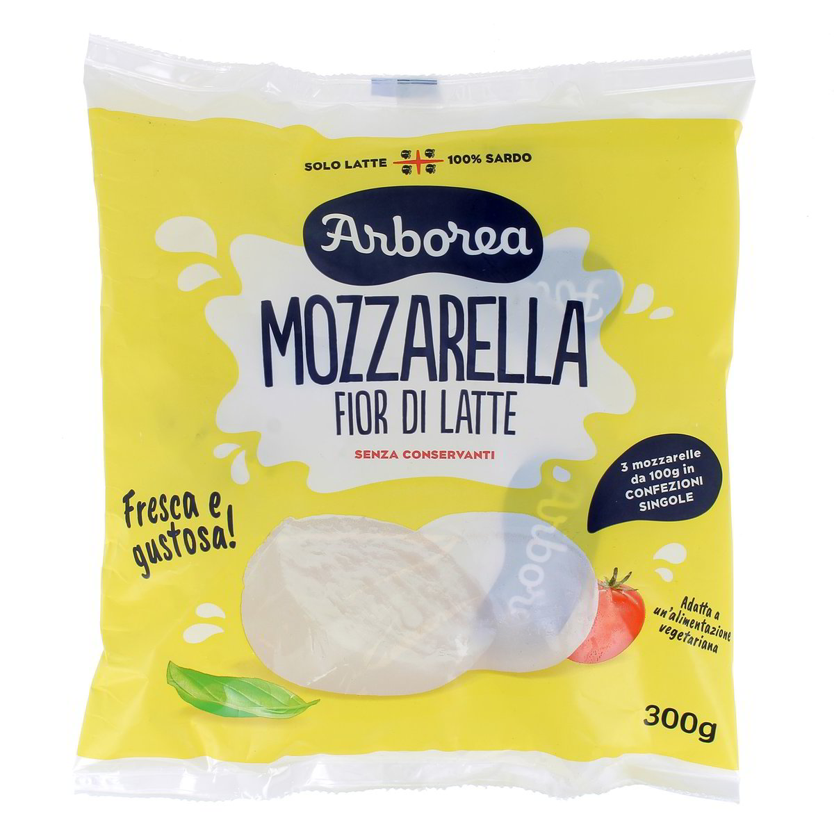 Arborea Mozzarella Fior Di Latte 3x100 g