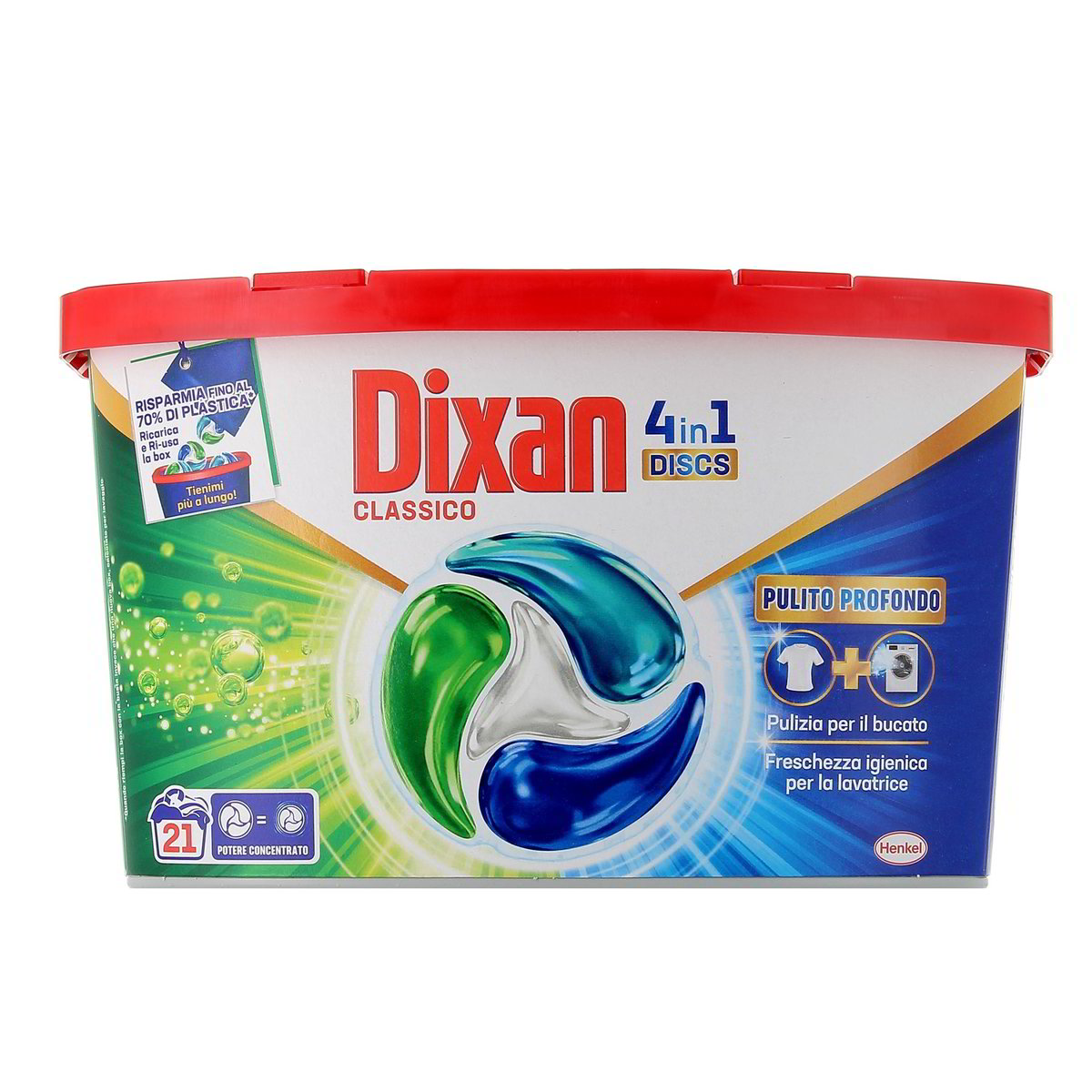 Dixan Discs Detersivo Classico 4 In 1 21 pezzi