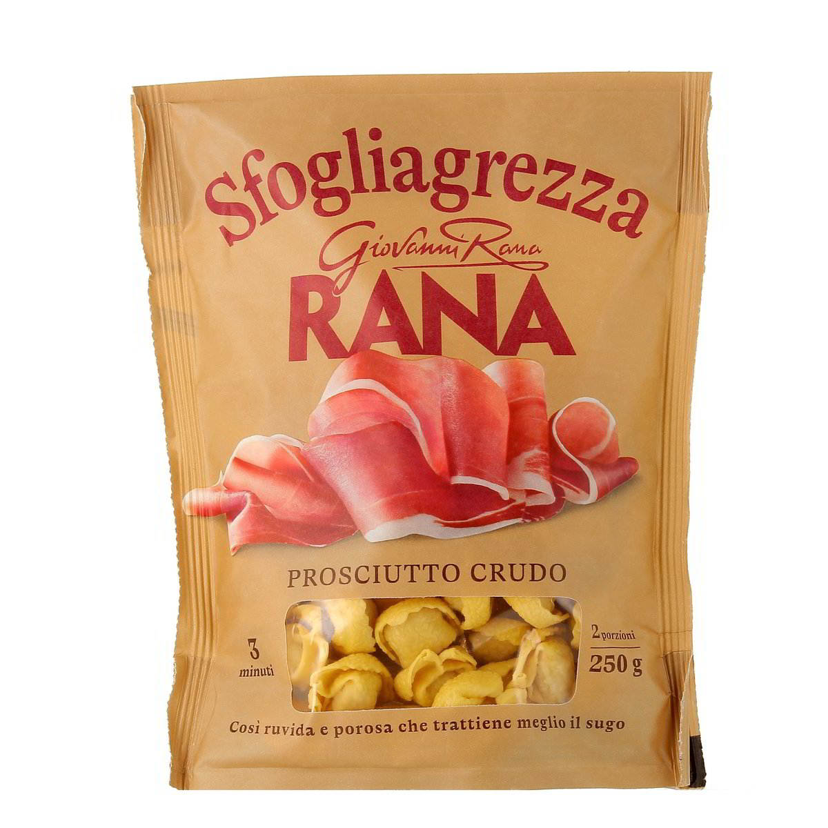 Rana Sfoglia Grezza Prosciutto Crudo 250 g