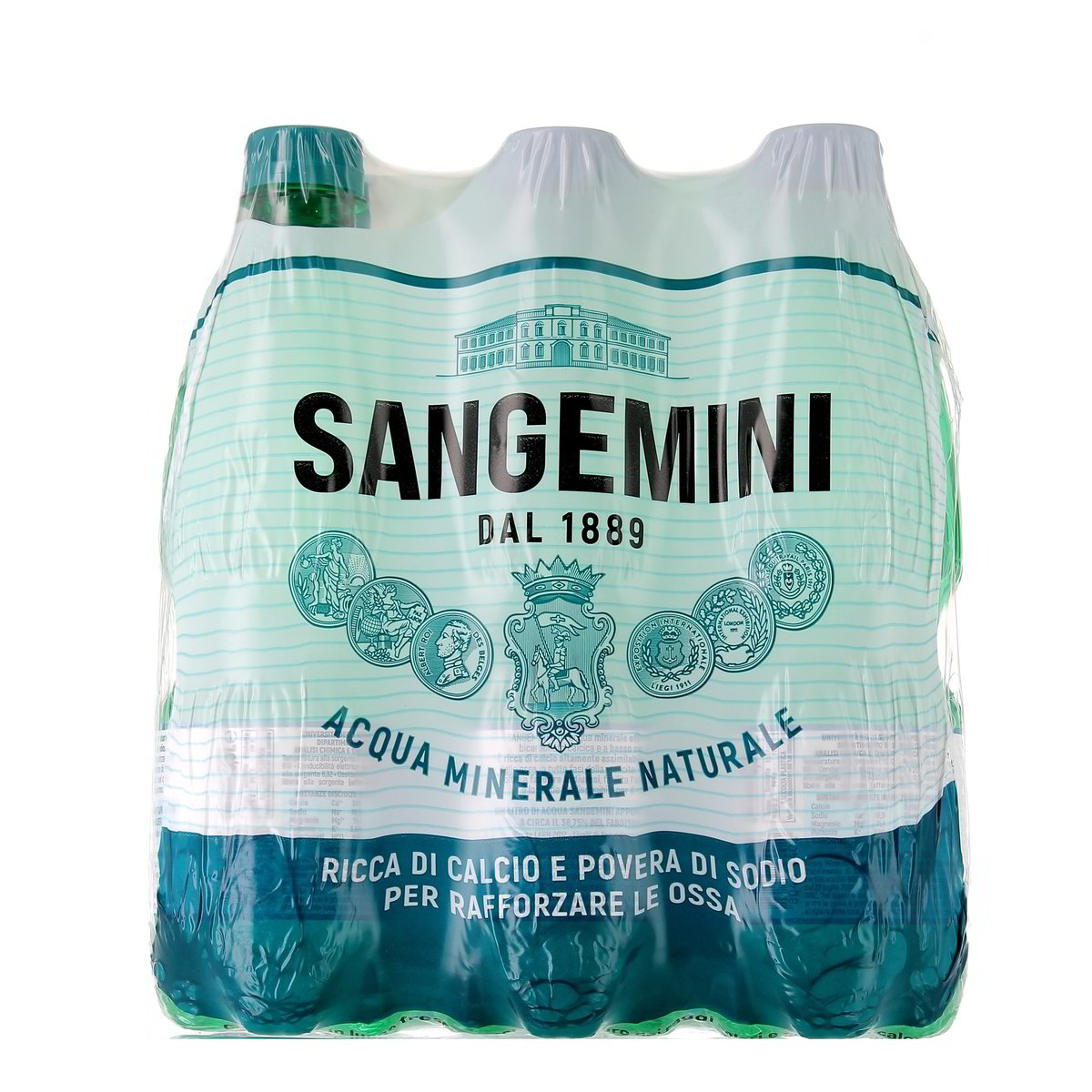 Sangemini Acqua Minerale Naturale 6 bottiglie PICCOLE da 500 ml
