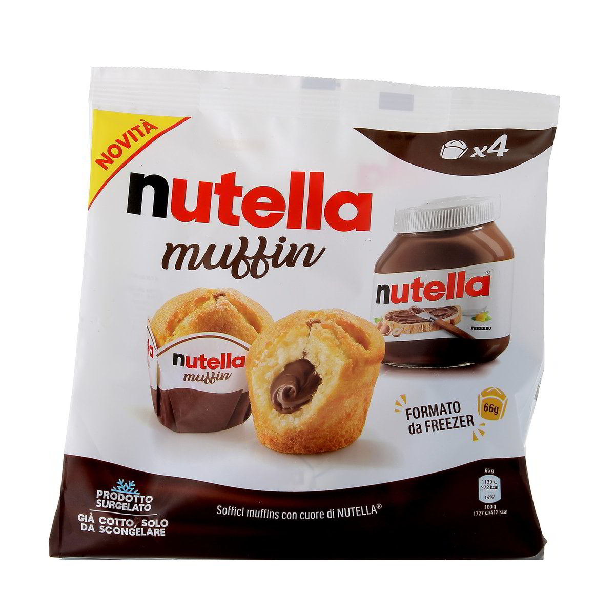 Ferrero NUTELLA MUFFIN x4 264 g