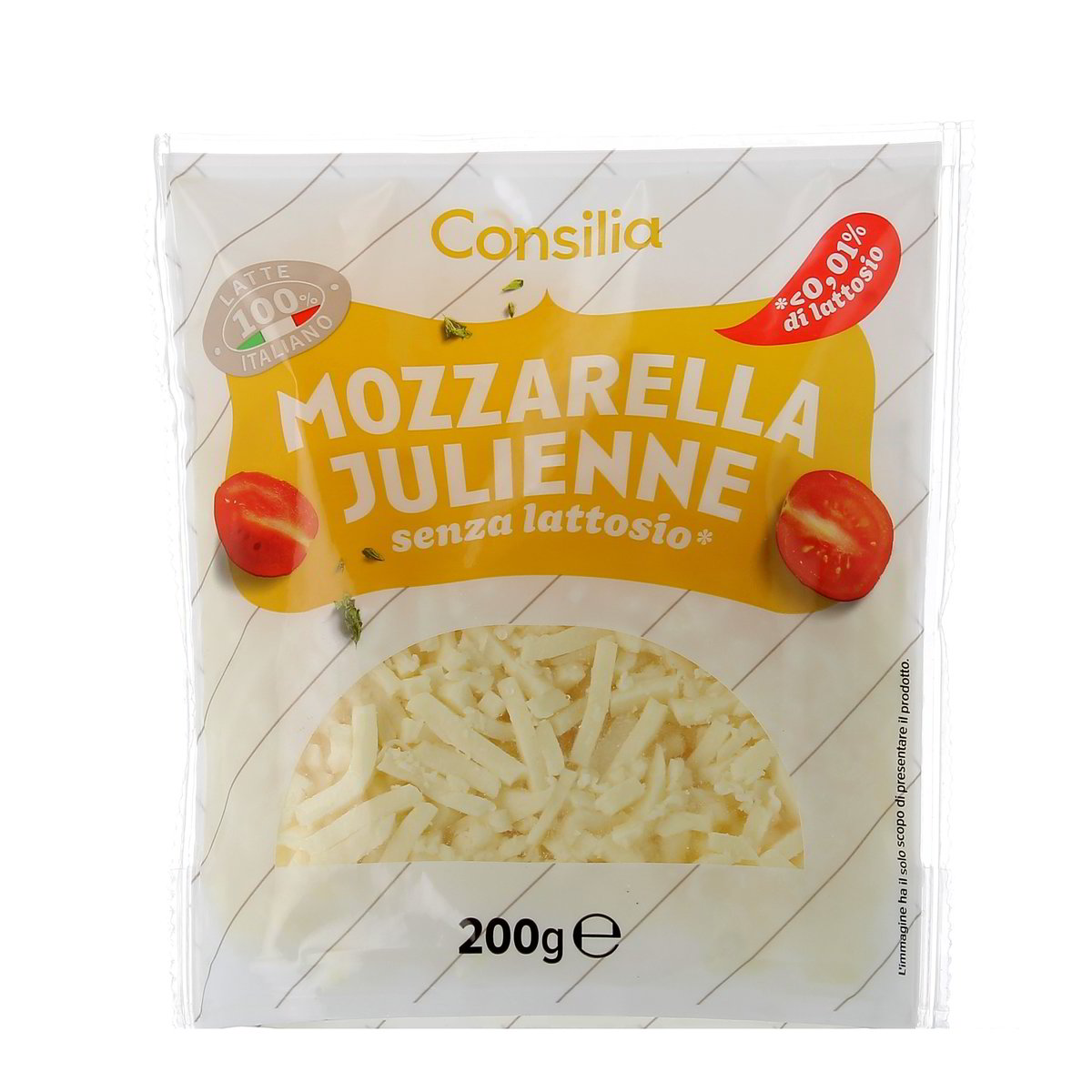 Consilia Mozzarella Julienne Senza Lattosio 200 g