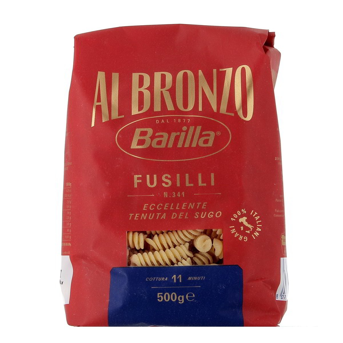 Barilla Al Bronzo Fusilli N.341 500 g