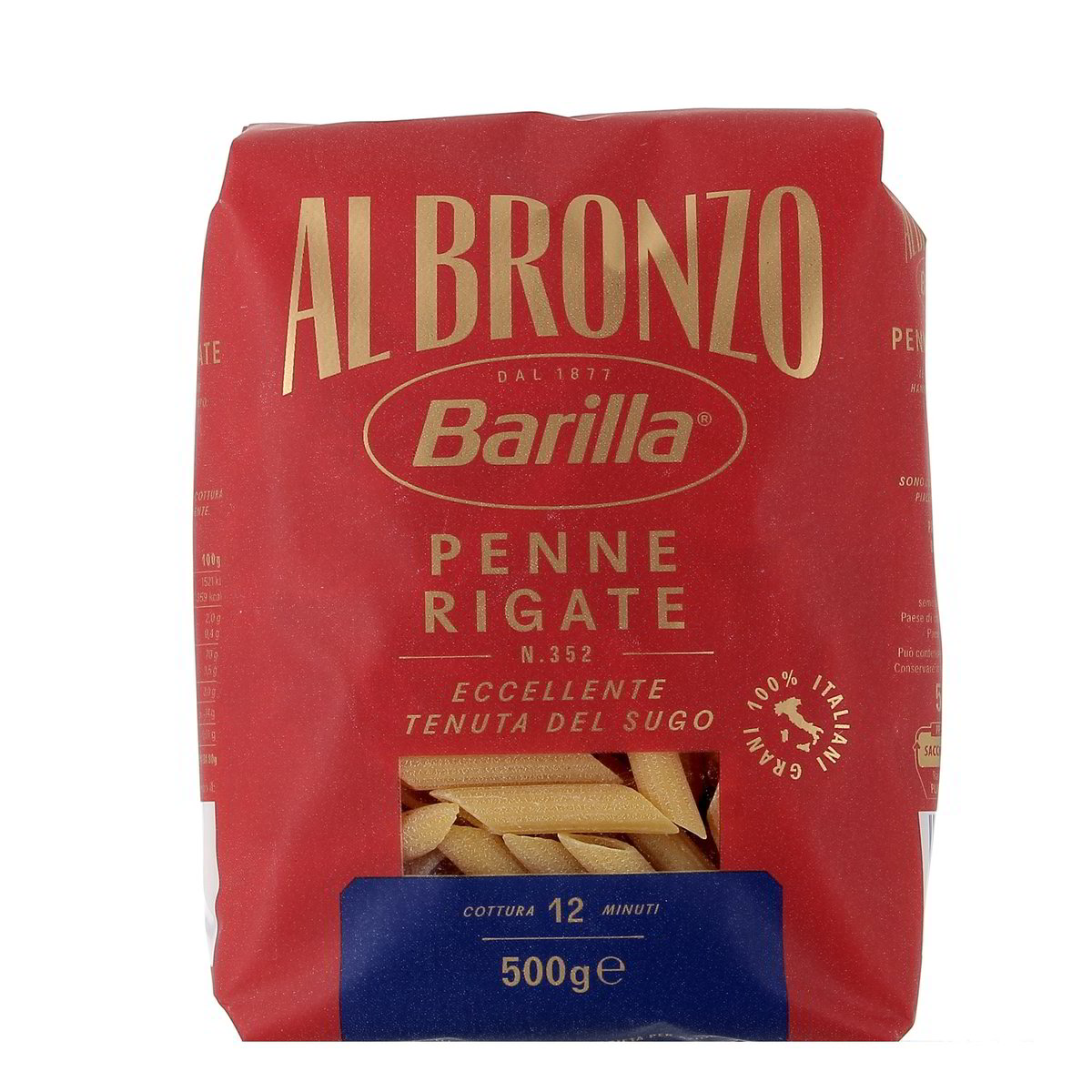 Barilla Al Bronzo Penne Rigate N.352 500 g