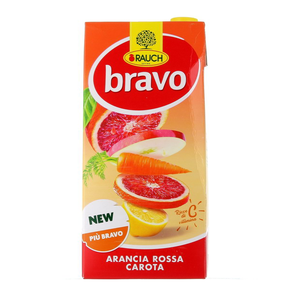 Rauch Succo Bravo Arancia Rossa Carota 2 l