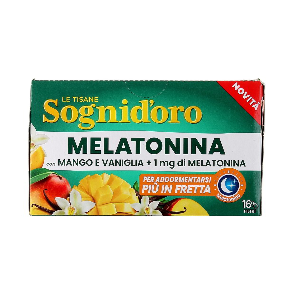 Sognid'Oro Infuso Melatonina Con Manco E Vaniglia 16 Filtri 32 g