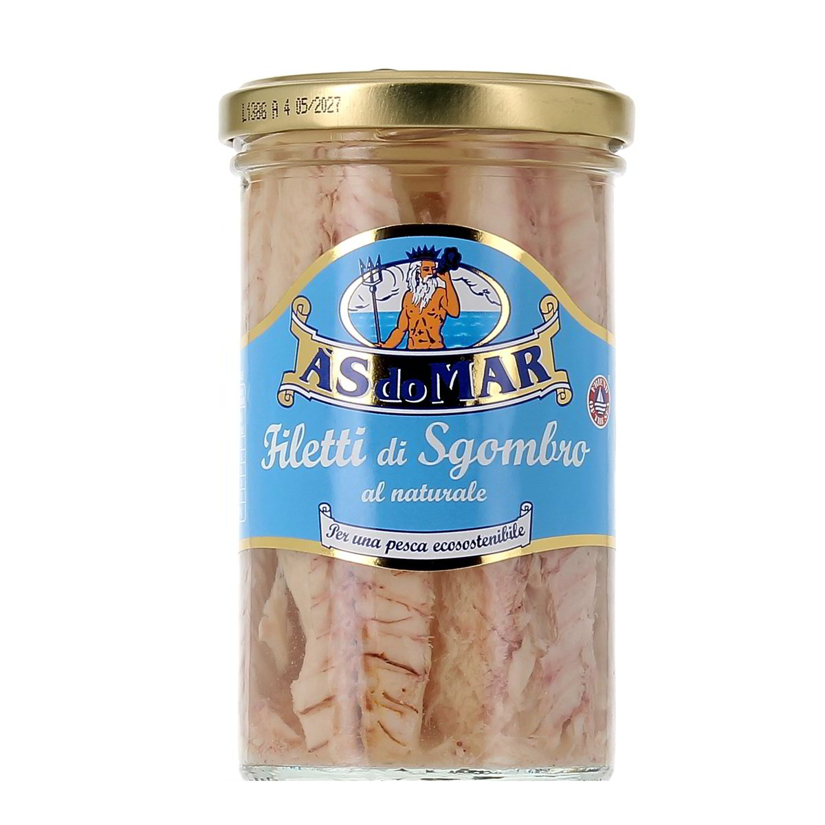 AS DO MAR Filetti Di Sgombro Al Naturale 250 g - sgocciolato 175 g